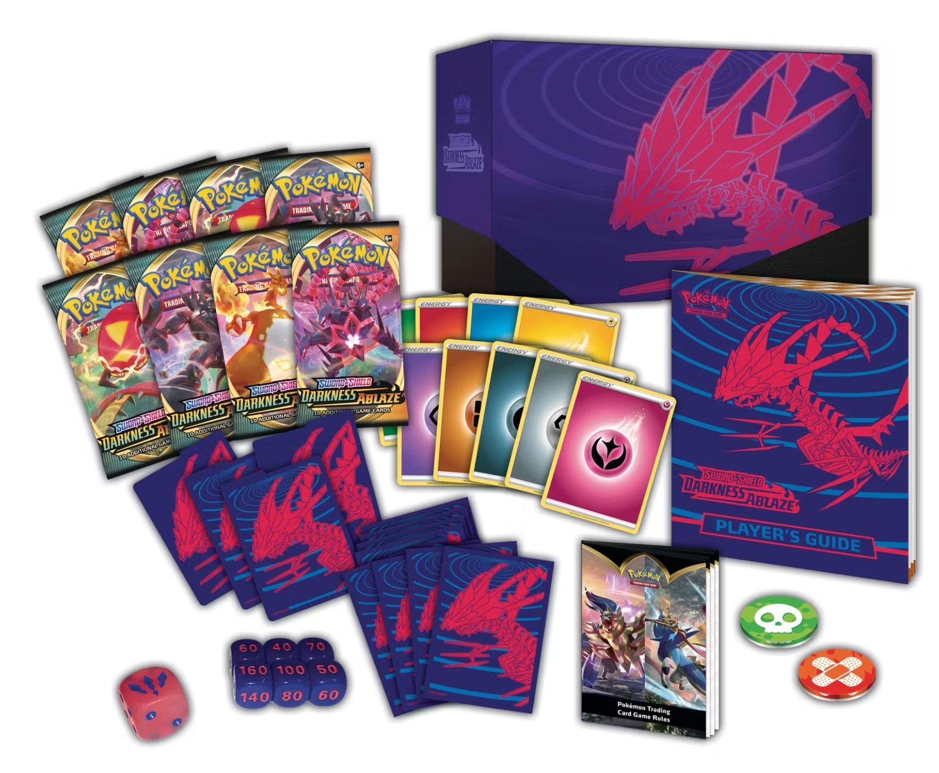 Pokemon Sword & Shield: Darkness Ablaze Elite Trainer Box
