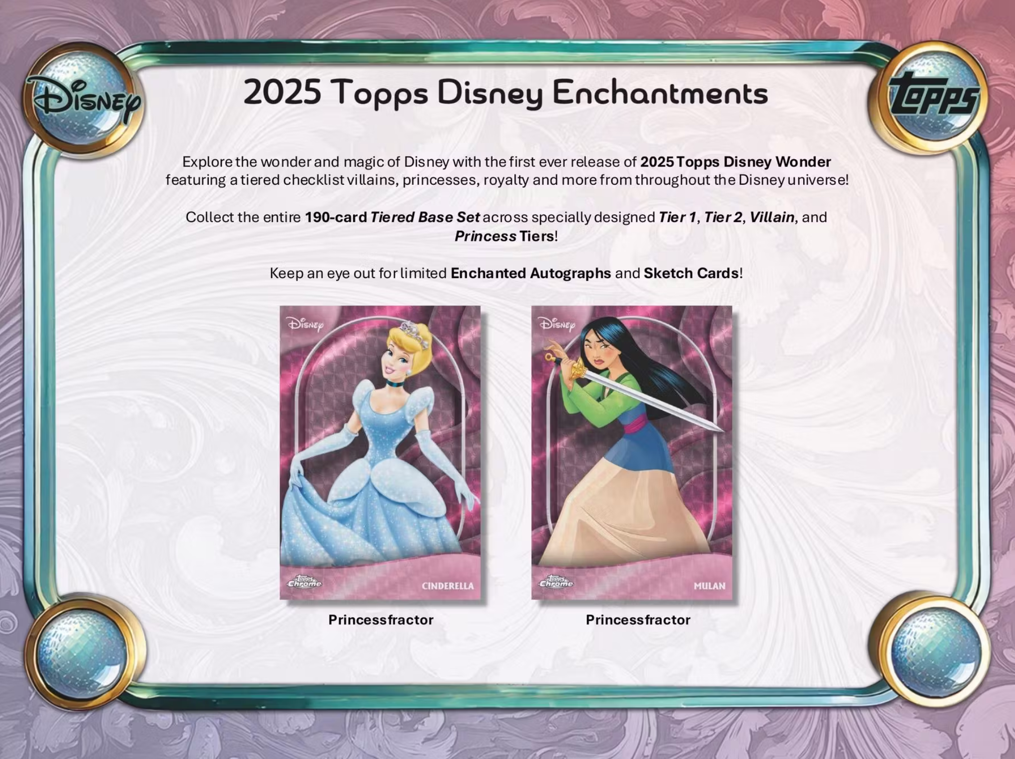 2025 Topps Disney Wonder 7-Pack Blaster Box