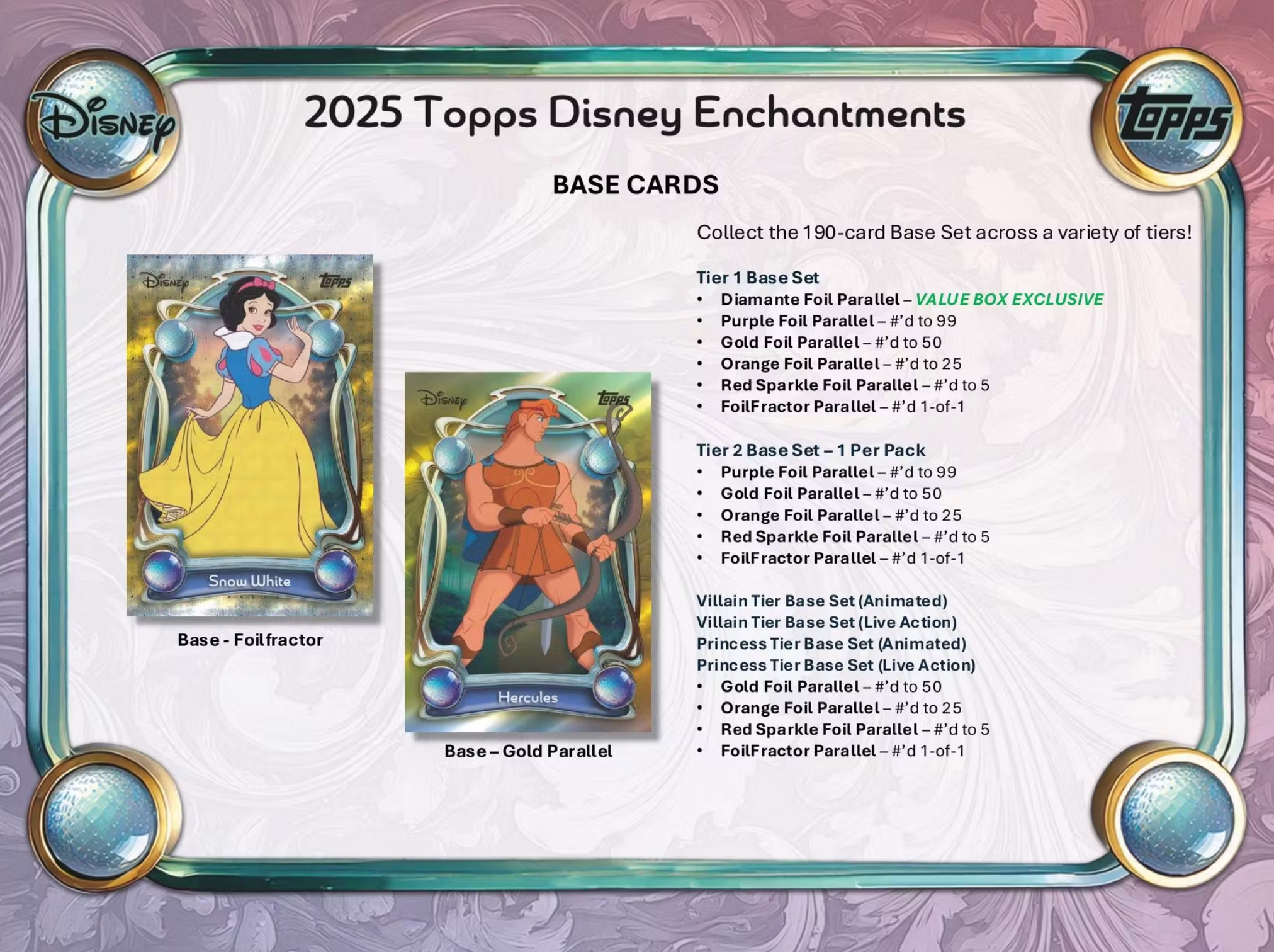 2025 Topps Disney Wonder 7-Pack Blaster Box