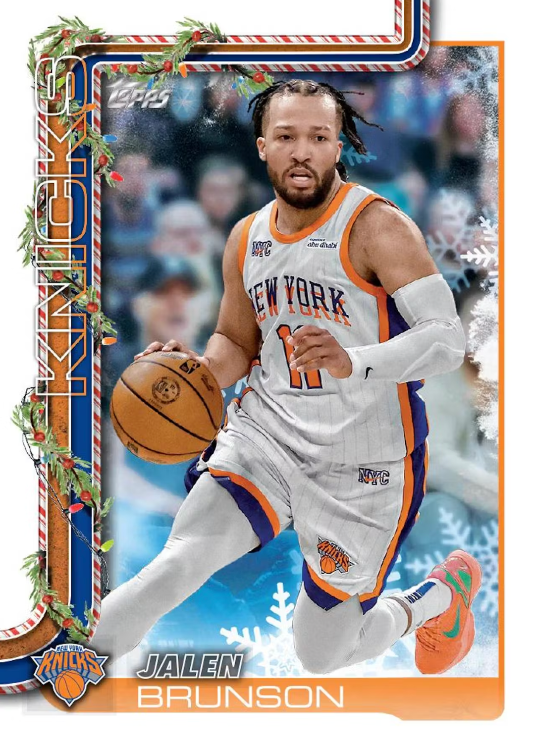 2025/26 Topps Holiday Basketball Mega Factory Sealsed 20-Box Case