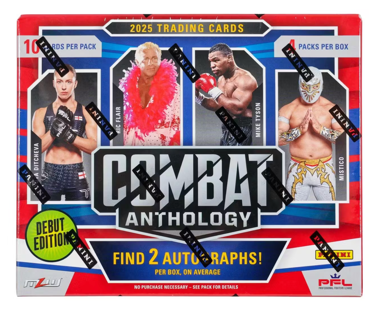 2025 Panini Combat Anthology Hobby Box