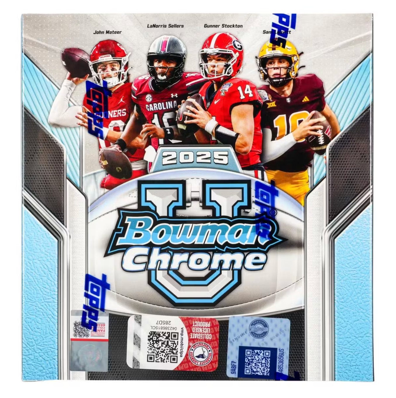 2025 Bowman University Chrome Football Mega Box