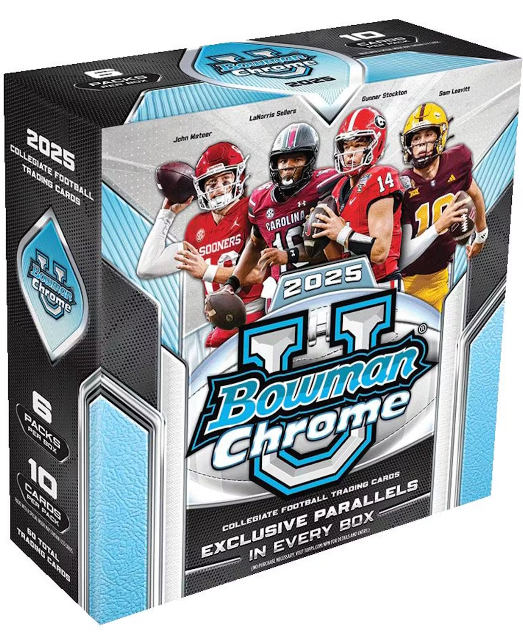 2025 Bowman University Chrome Football Mega Box