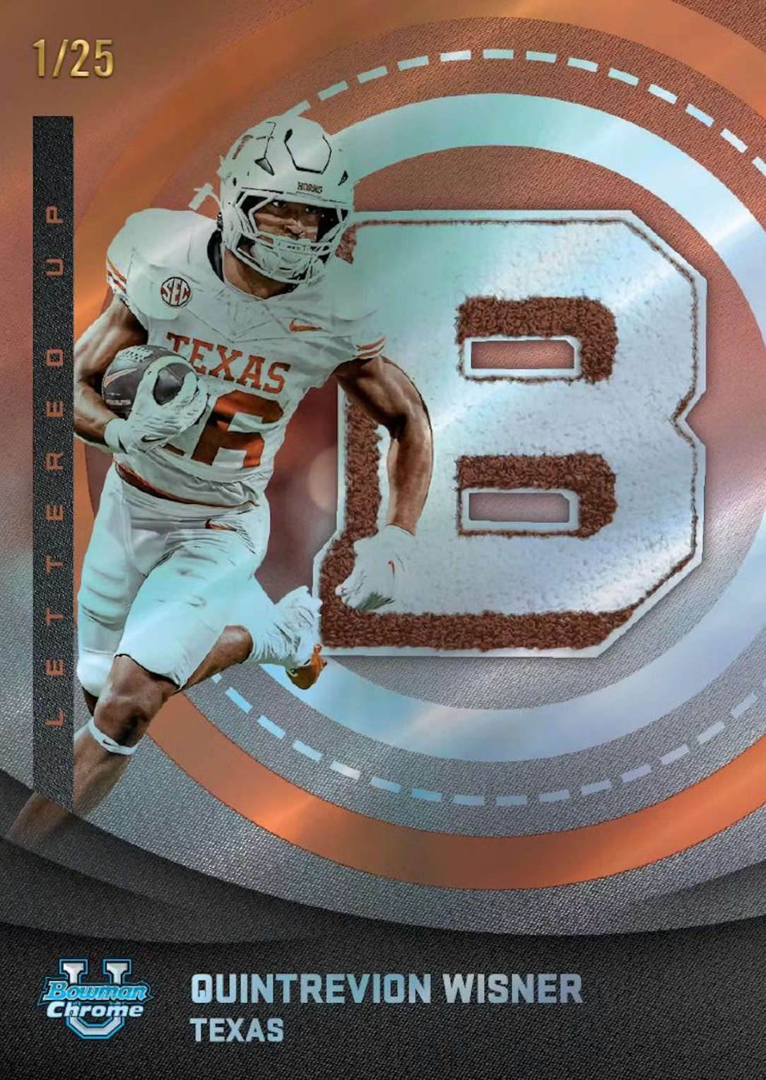 2025 Bowman University Chrome Football Mega Box