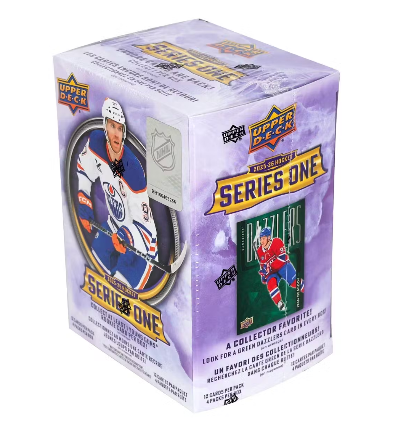 2025/26 Upper Deck Series 1 Hockey 4-Pack Blaster Box