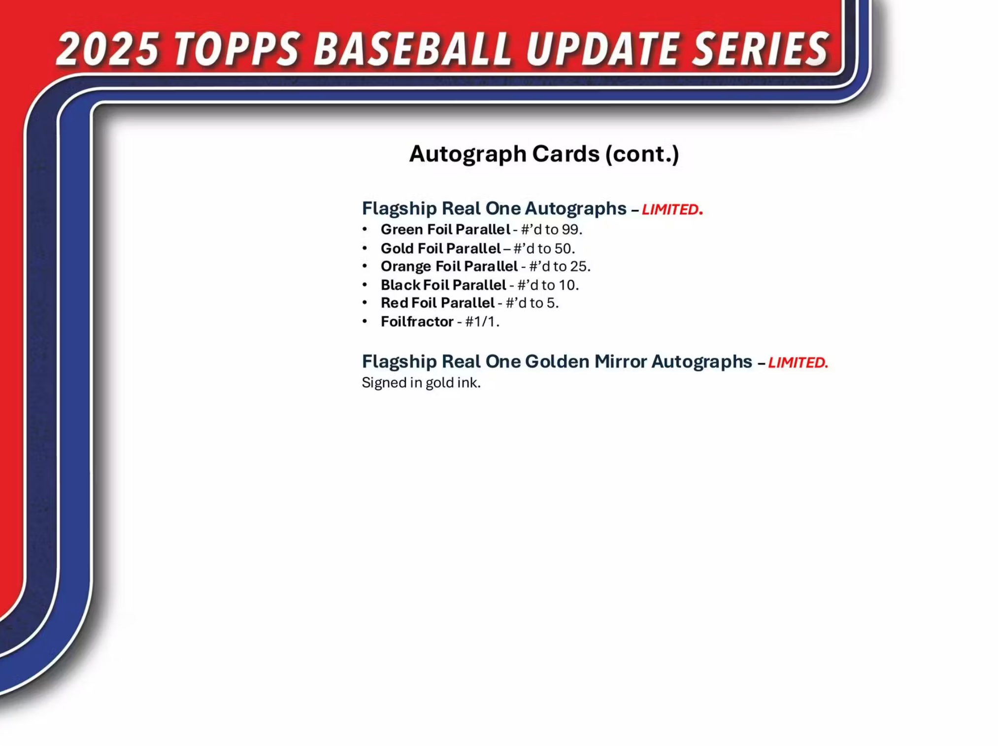 2025 Topps Update Series Baseball Hobby Jumbo Box