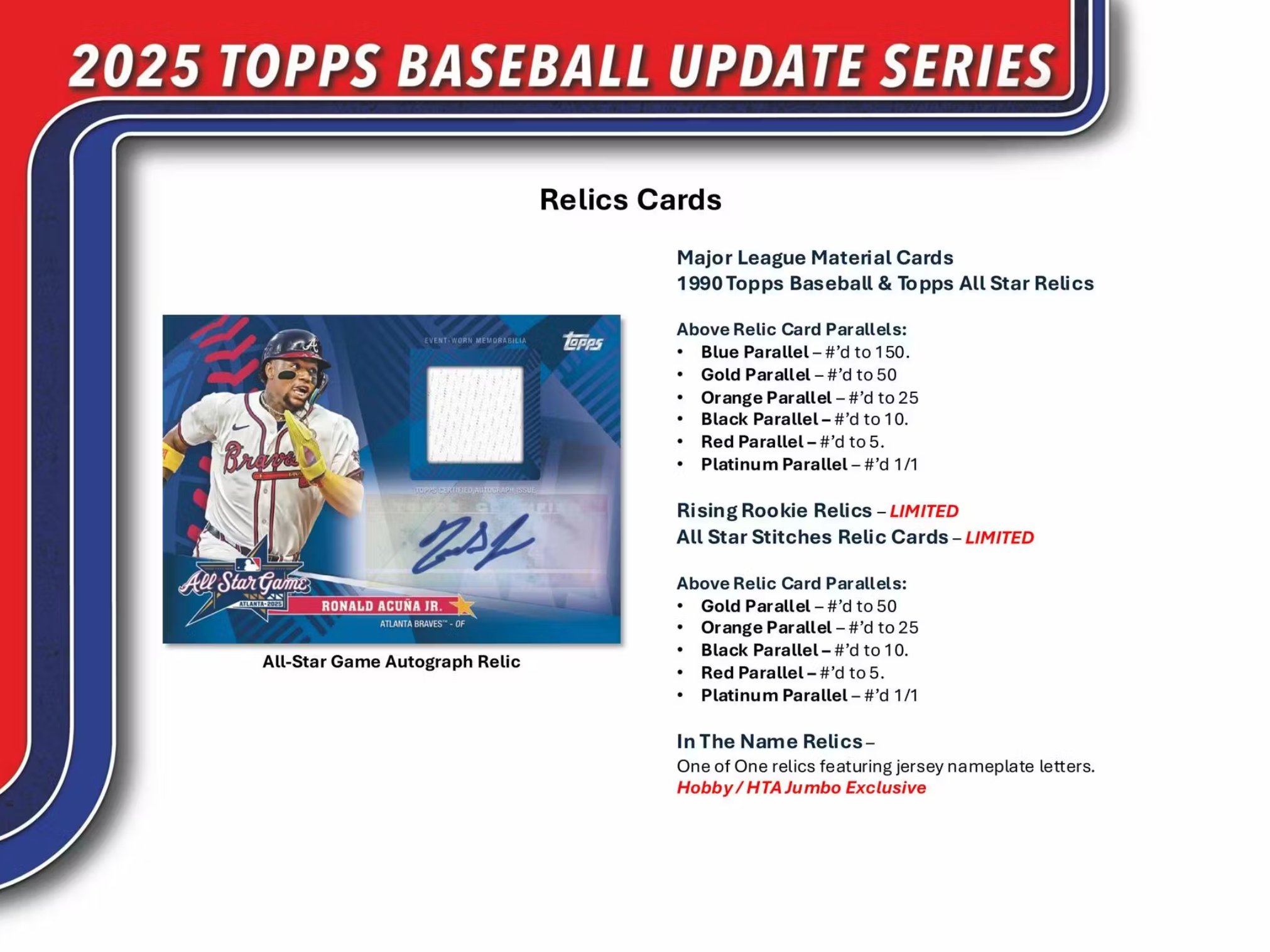 2025 Topps Update Series Baseball Hobby Jumbo Box