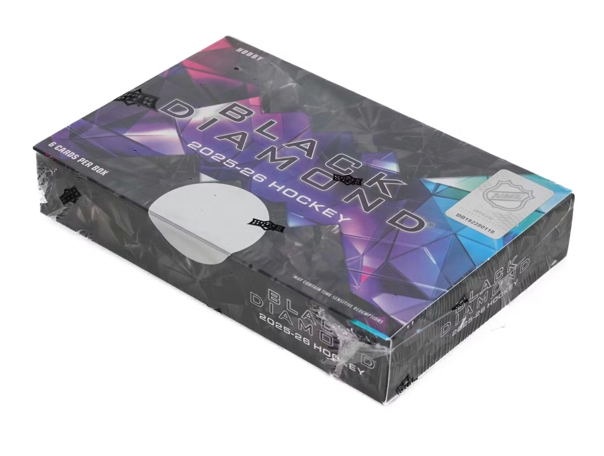 2025/26 Upper Deck Black Diamond Hockey Hobby Box