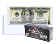 BCW® Regular Bill Deluxe Currency Holder - 50 Pack
