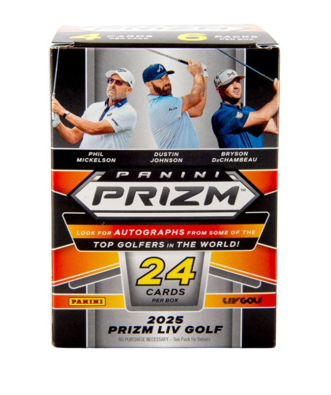 2025 Panini Prizm LIV Golf NPP Blaster Box