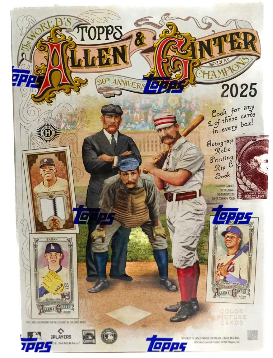 2025 Topps Allen & Ginter Baseball Hobby Box