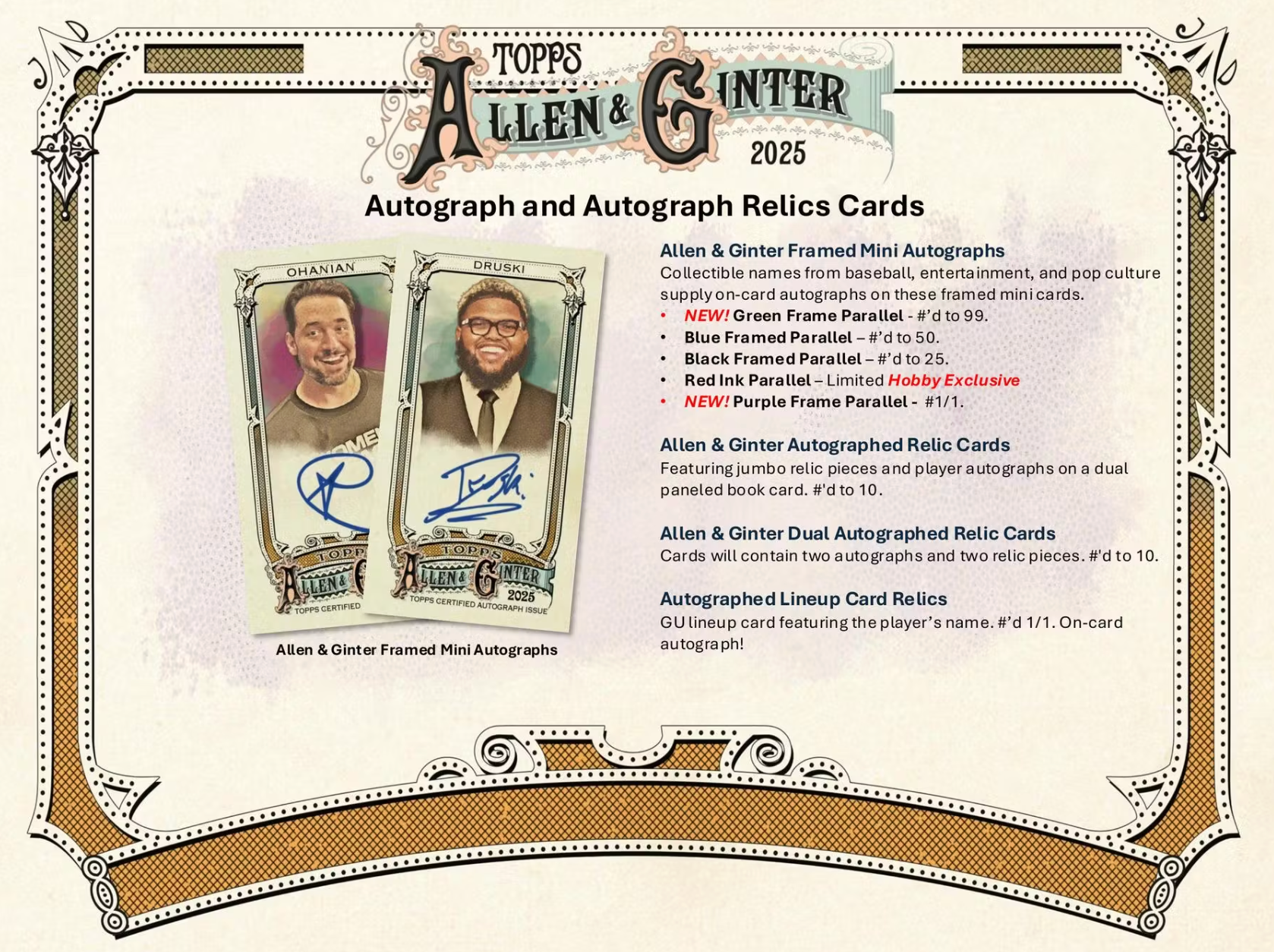 2025 Topps Allen & Ginter Baseball Hobby Box