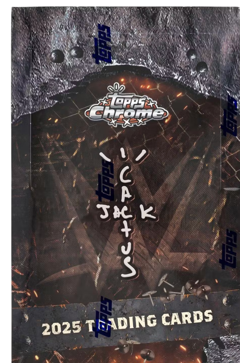 2025 Topps Chrome WWE x Cactus Jack Wrestling Hobby Box