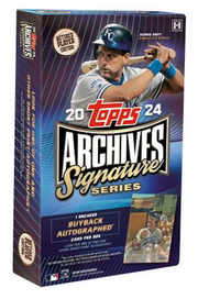 2024 Topps Archives Signature Series Retired Player Edition Baseball Hobby Box