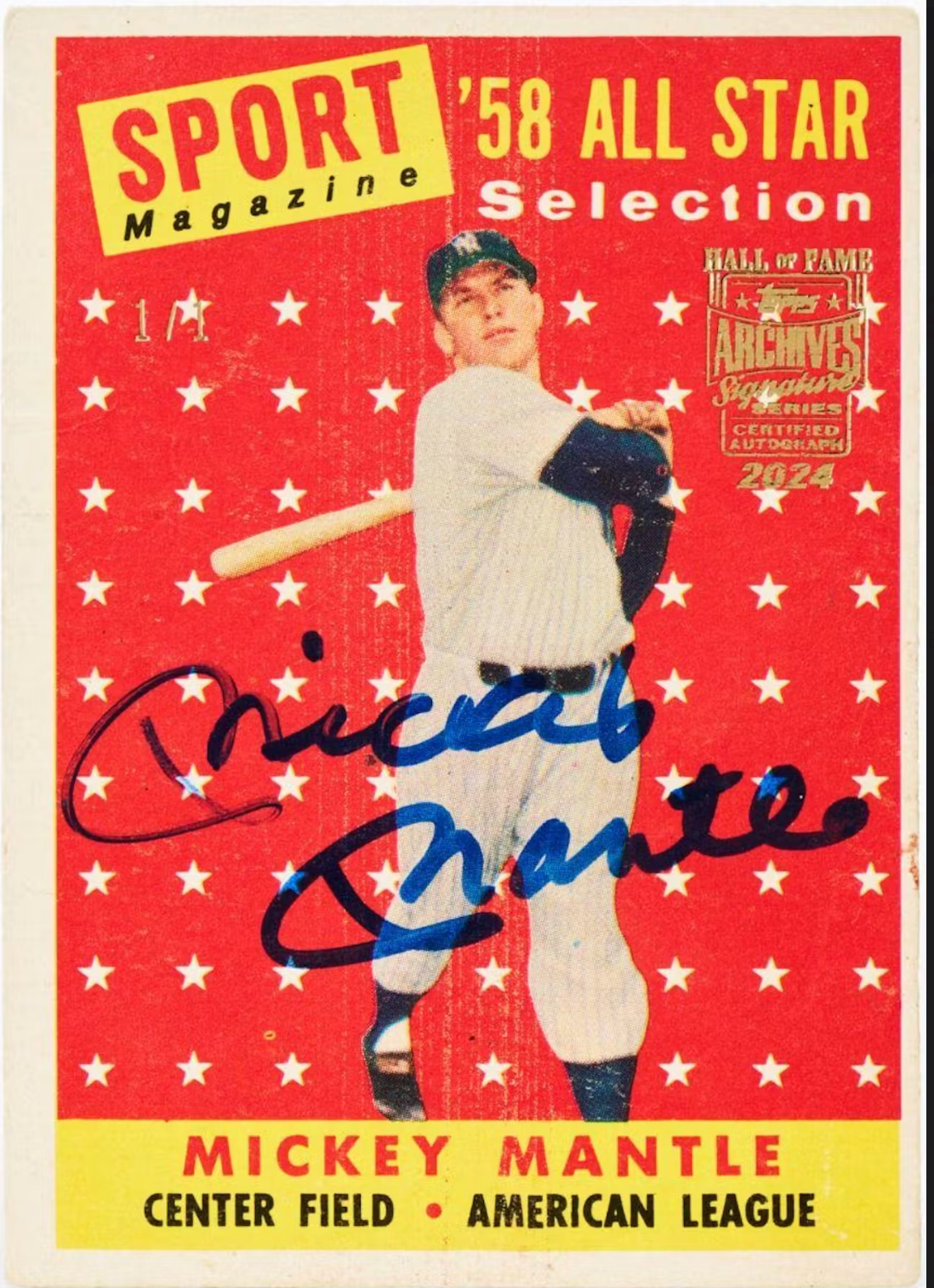 2024 Topps Archives Signature Series Retired Player Edition Baseball Hobby Box