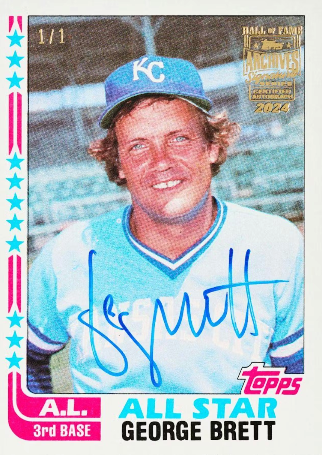 2024 Topps Archives Signature Series Retired Player Edition Baseball Hobby Box