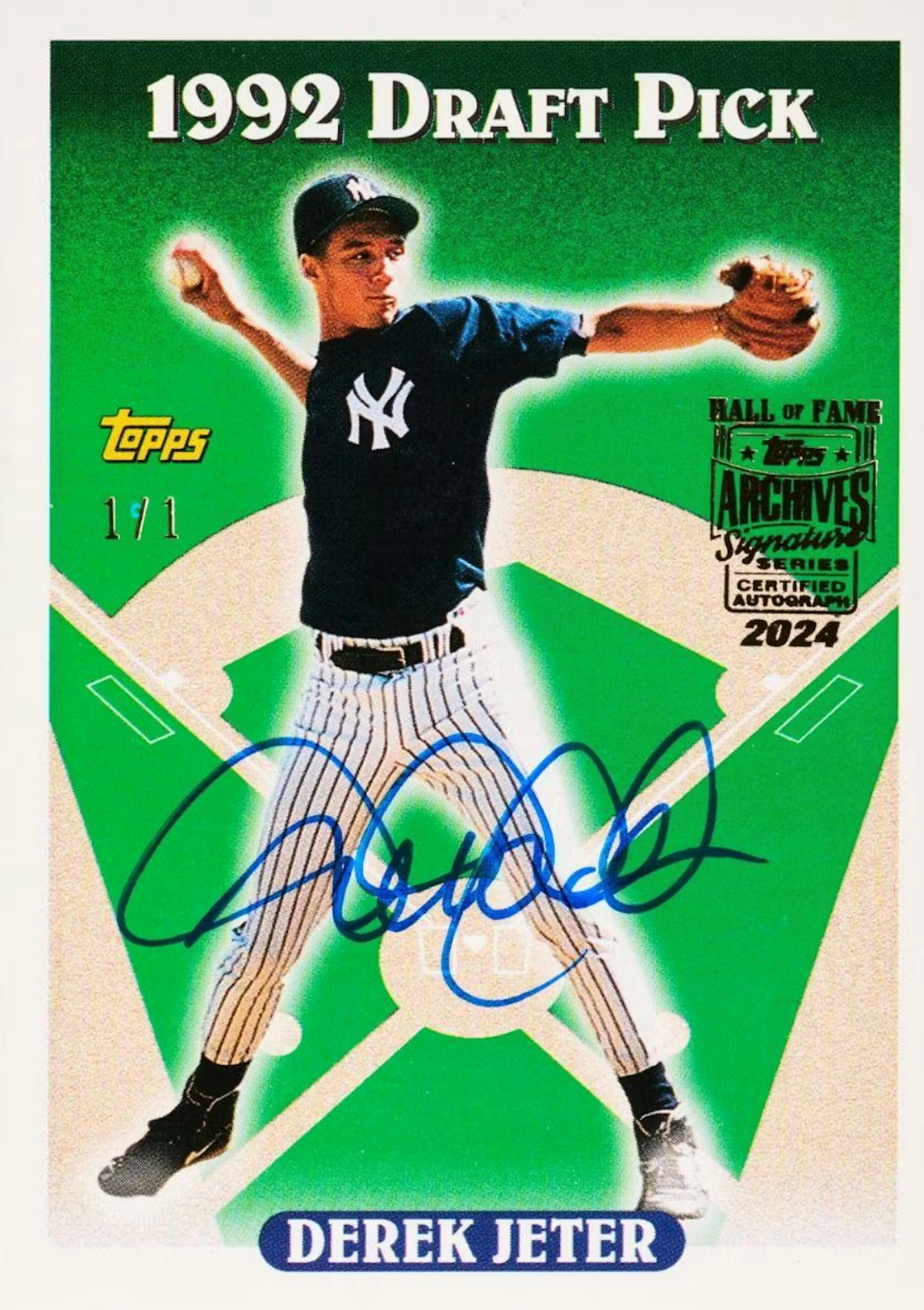 2024 Topps Archives Signature Series Retired Player Edition Baseball Hobby Box