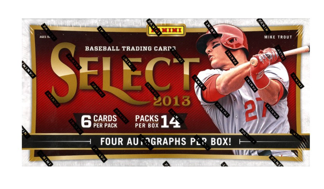 2013 Panini Select Baseball Hobby Box