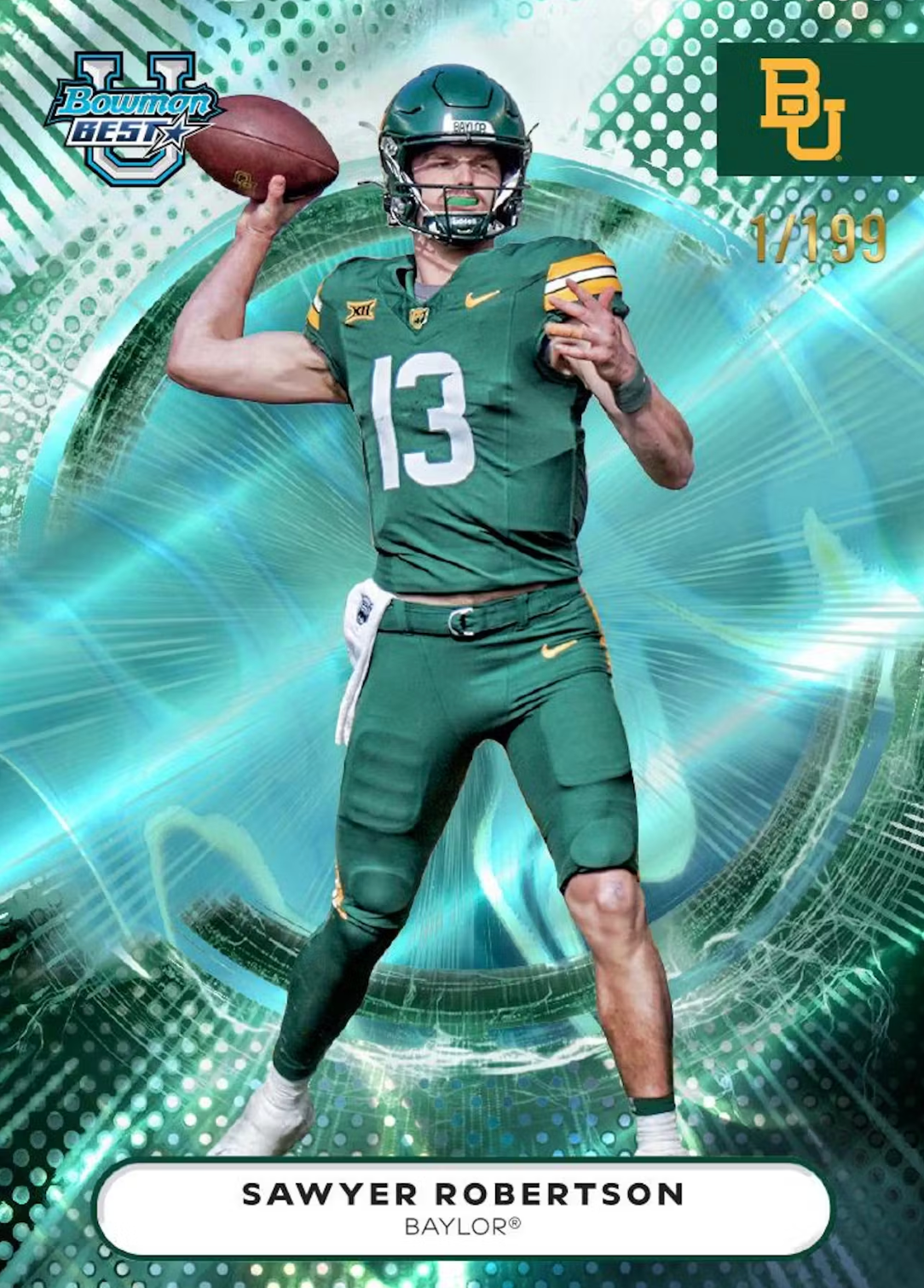 2025 Bowman University Best Football Hobby Box