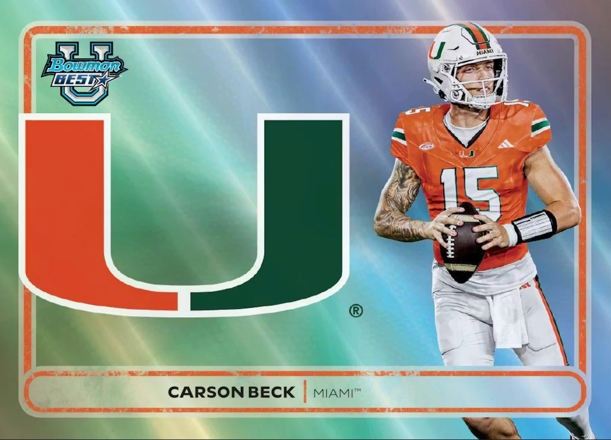 2025 Bowman University Best Football Hobby Box