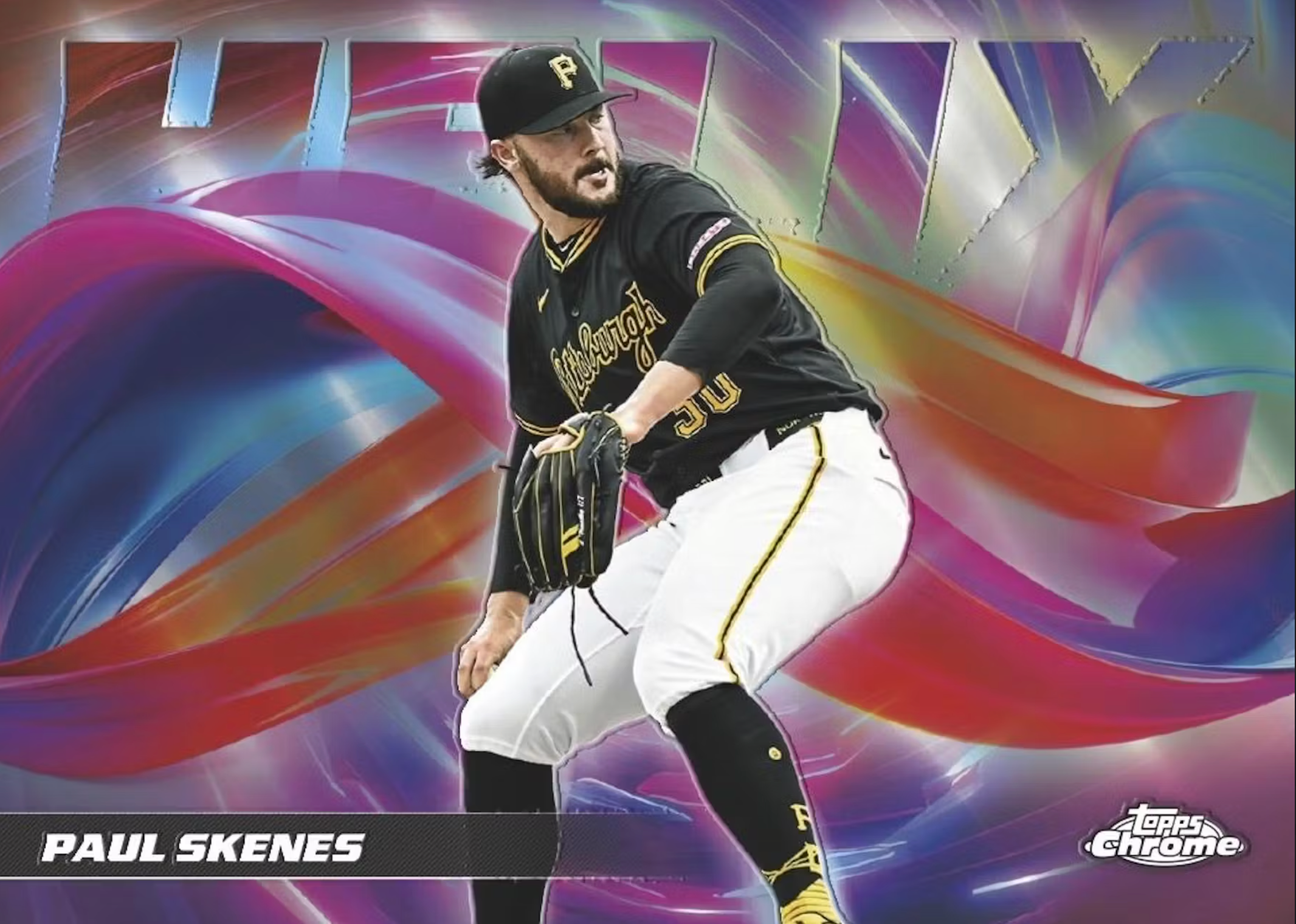 2025 Topps Chrome Update Series Baseball 7-Pack Blaster Box