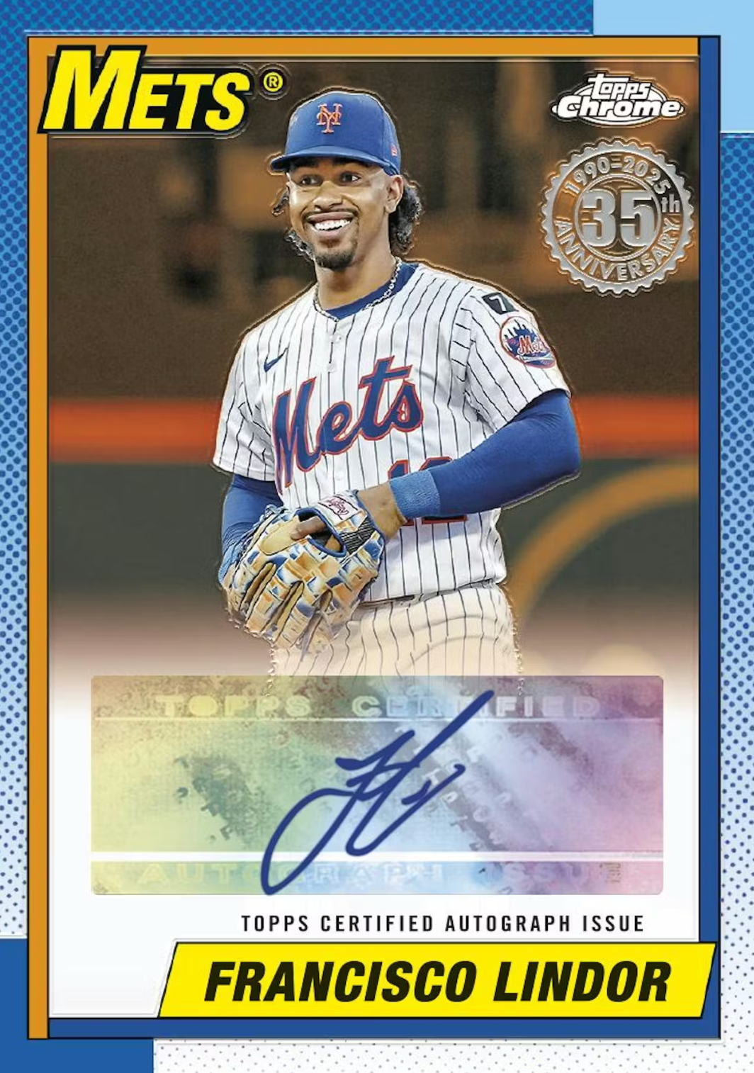 2025 Topps Chrome Update Series Baseball 7-Pack Blaster Box