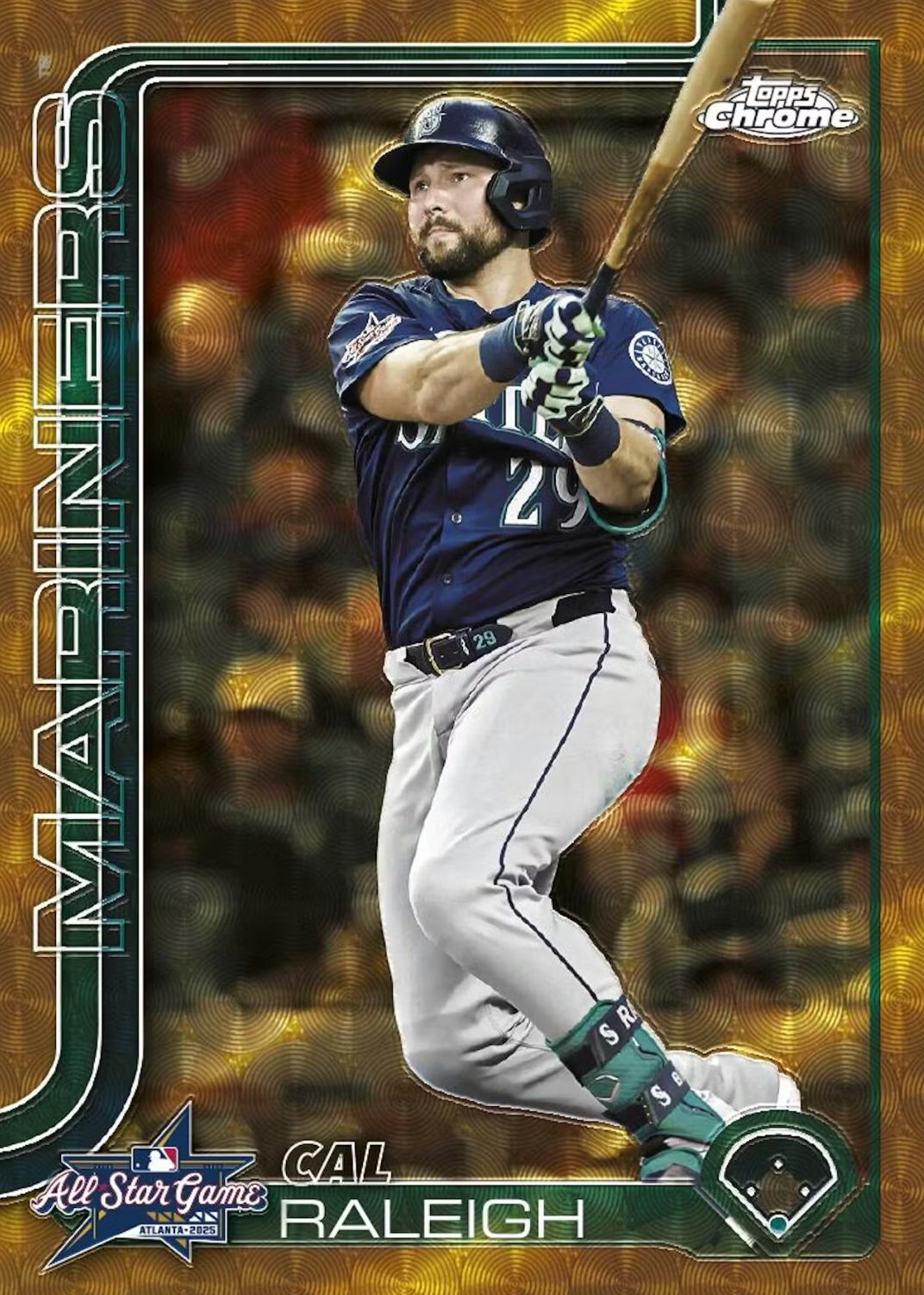 2025 Topps Chrome Update Series Baseball 7-Pack Blaster Box