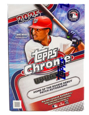2025 Topps Chrome Update Series Baseball 7-Pack Blaster Box