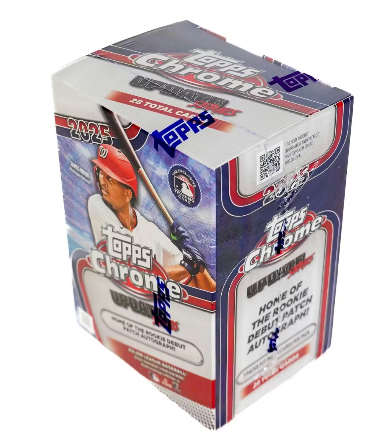 2025 Topps Chrome Update Series Baseball 7-Pack Blaster Box