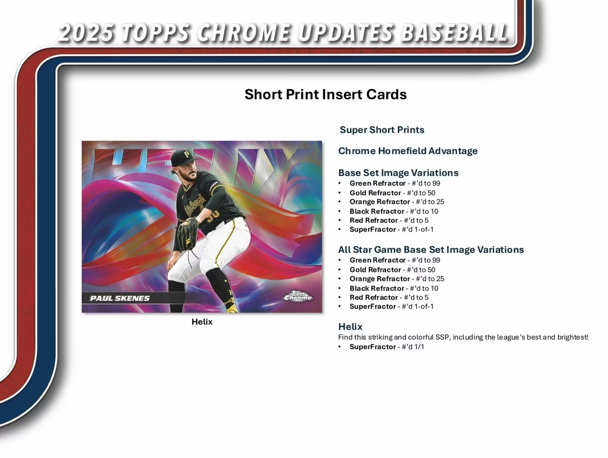2025 Topps Chrome Update Series Baseball 7-Pack Blaster Box