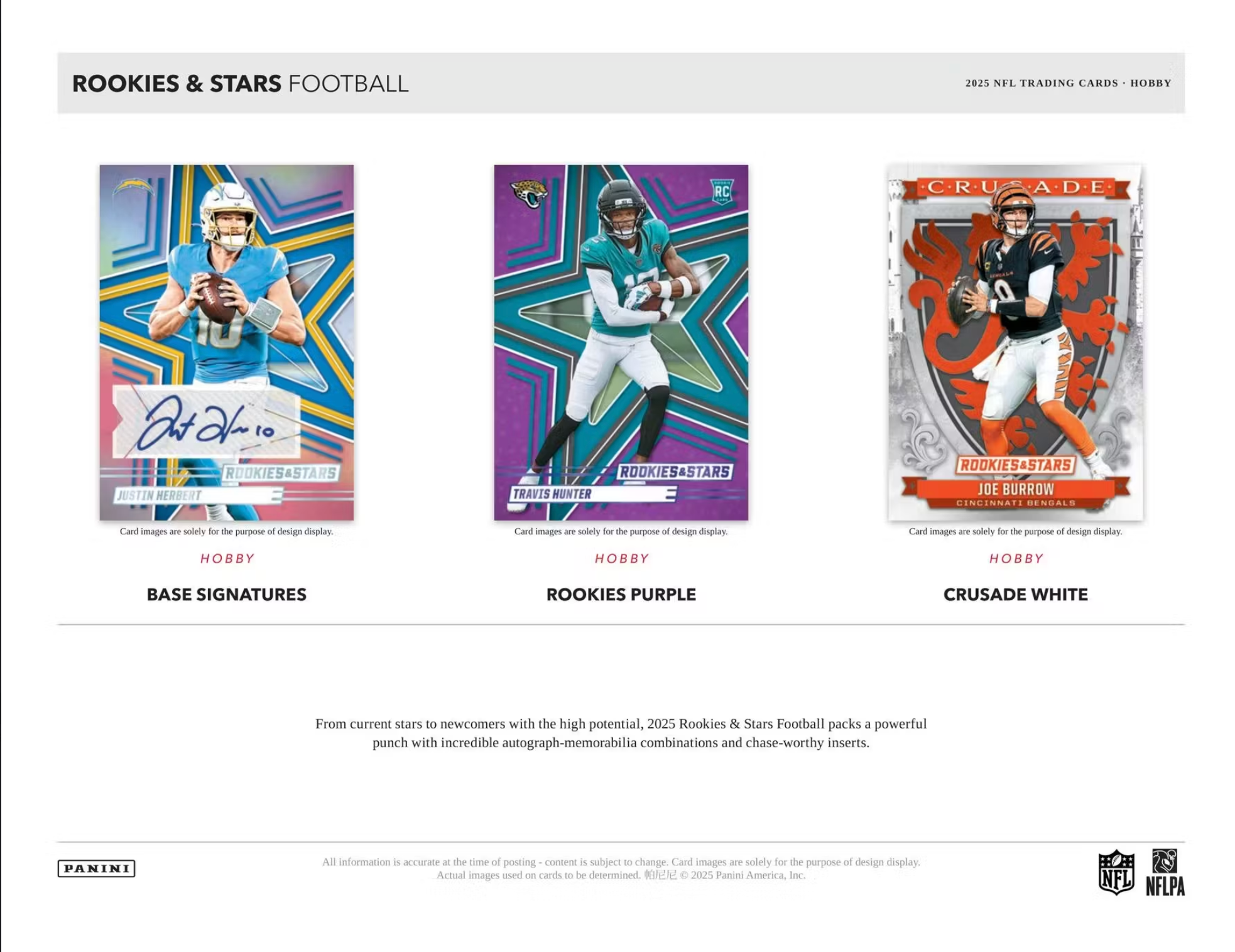 2025 Panini Rookies & Stars Football Hobby Box