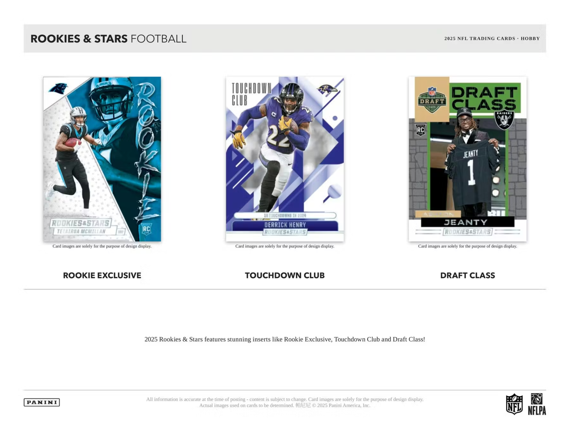 2025 Panini Rookies & Stars Football Hobby Box