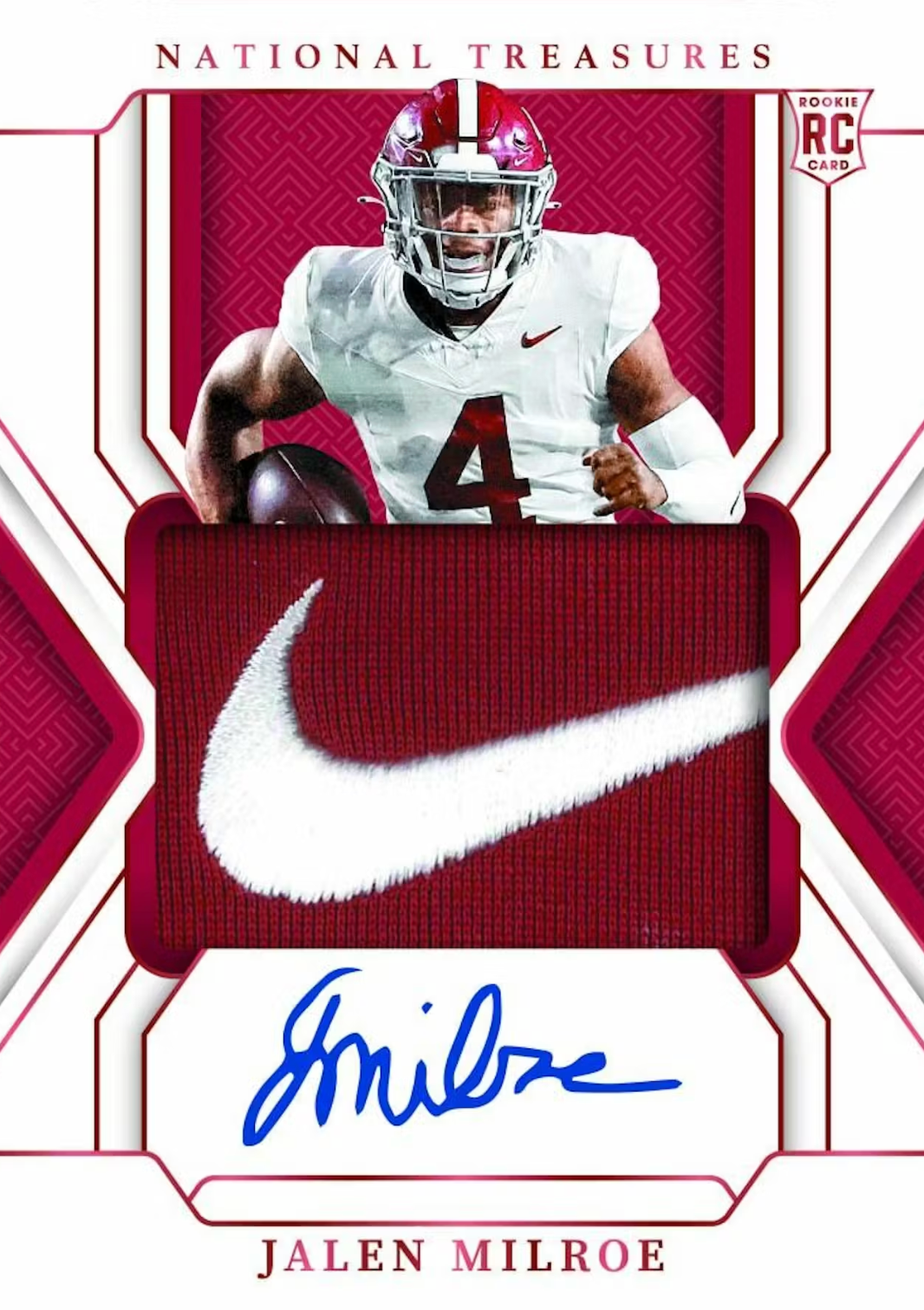 2025 Panini National Treasures Collegiate Football Hobby Box