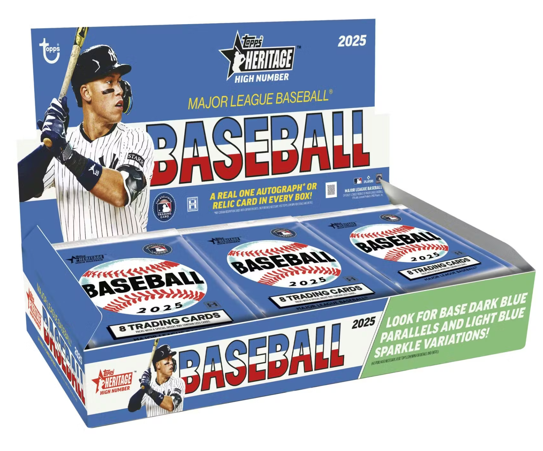 2025 Topps Heritage High Number Baseball Hobby Box