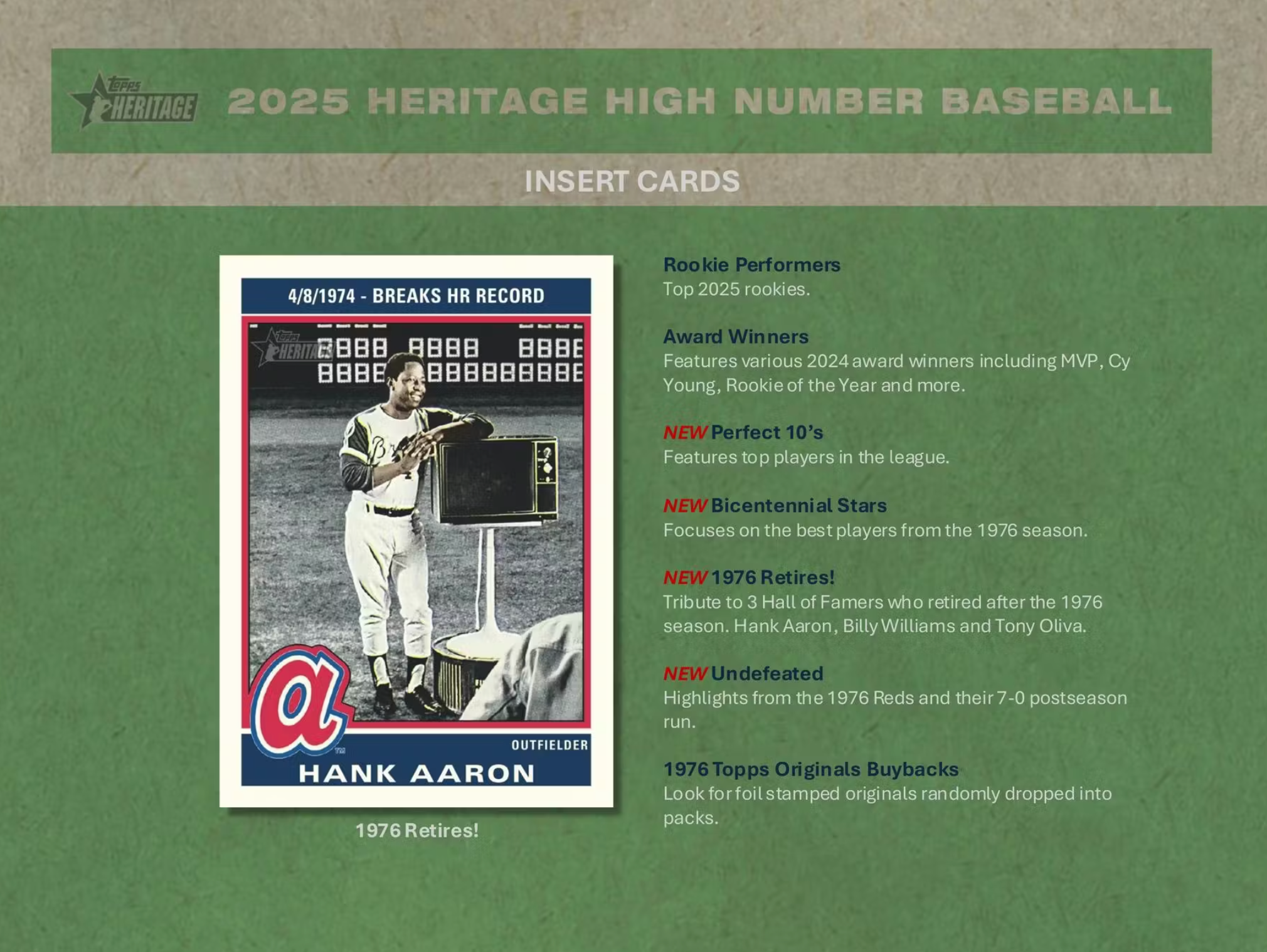 2025 Topps Heritage High Number Baseball Hobby Box