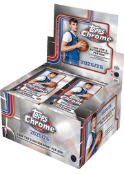 2025/26 Topps Chrome Basketball Hobby Jumbo Box