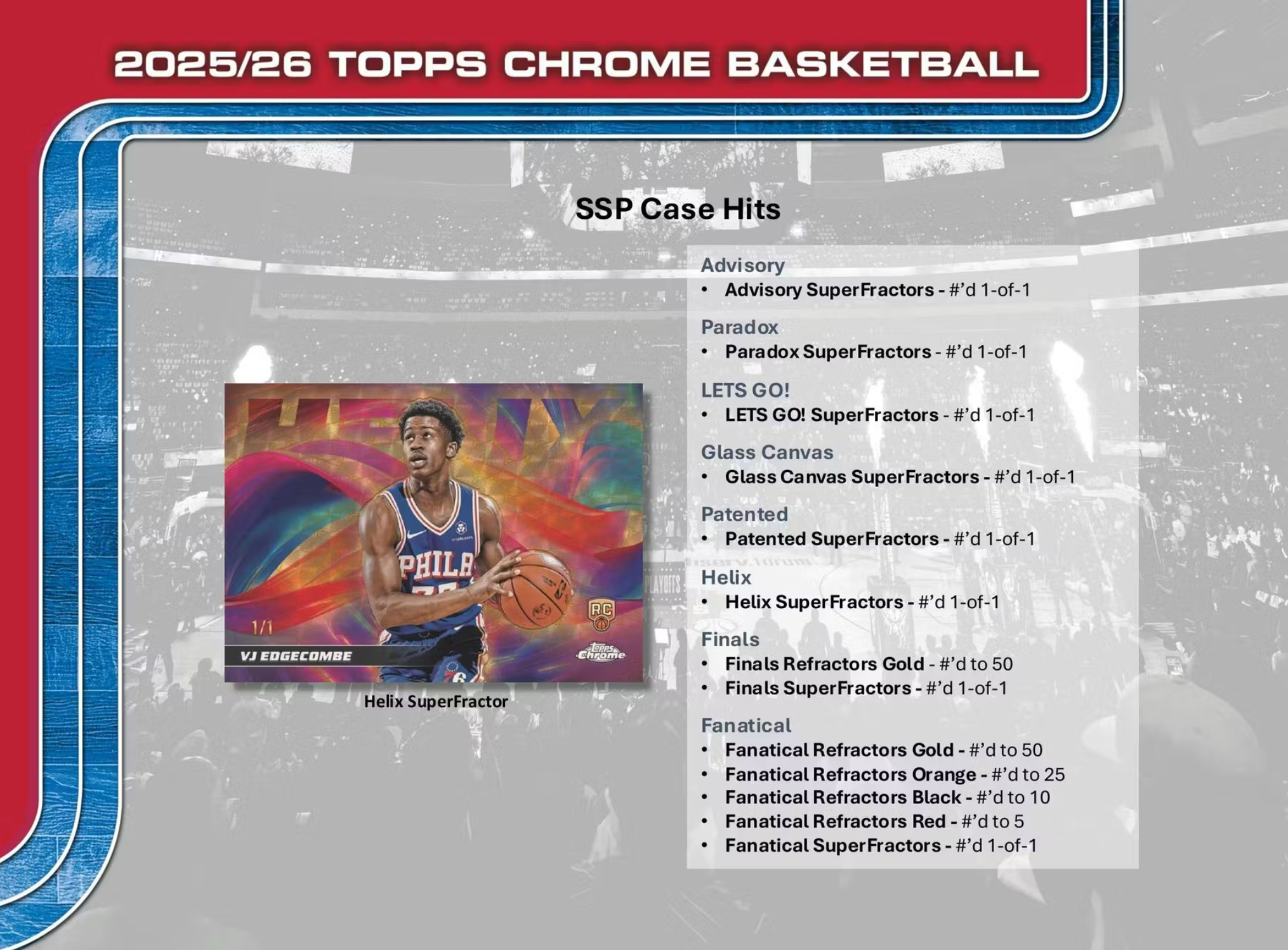 2025/26 Topps Chrome Basketball Mega Box