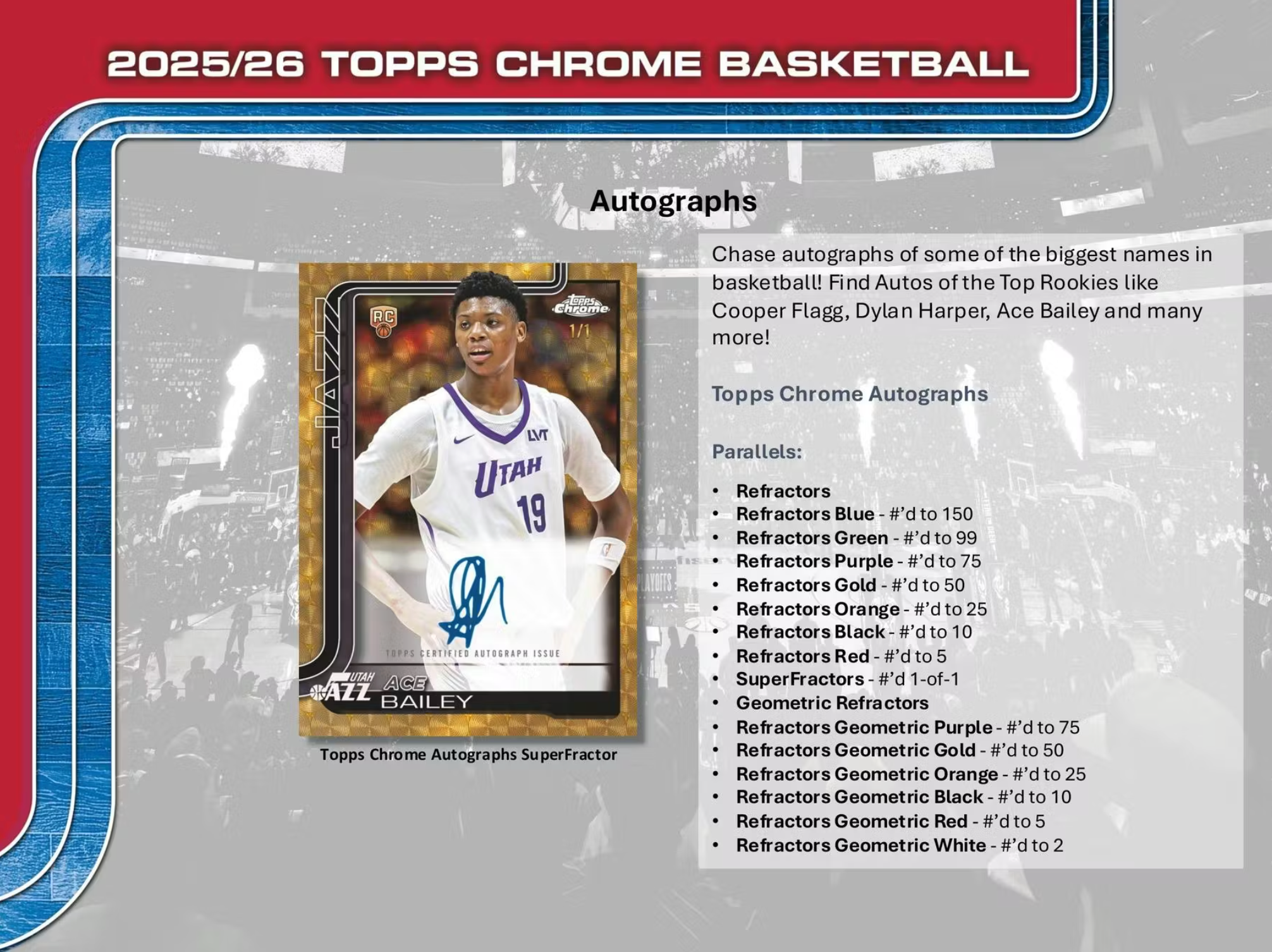 2025/26 Topps Chrome Basketball Mega Box