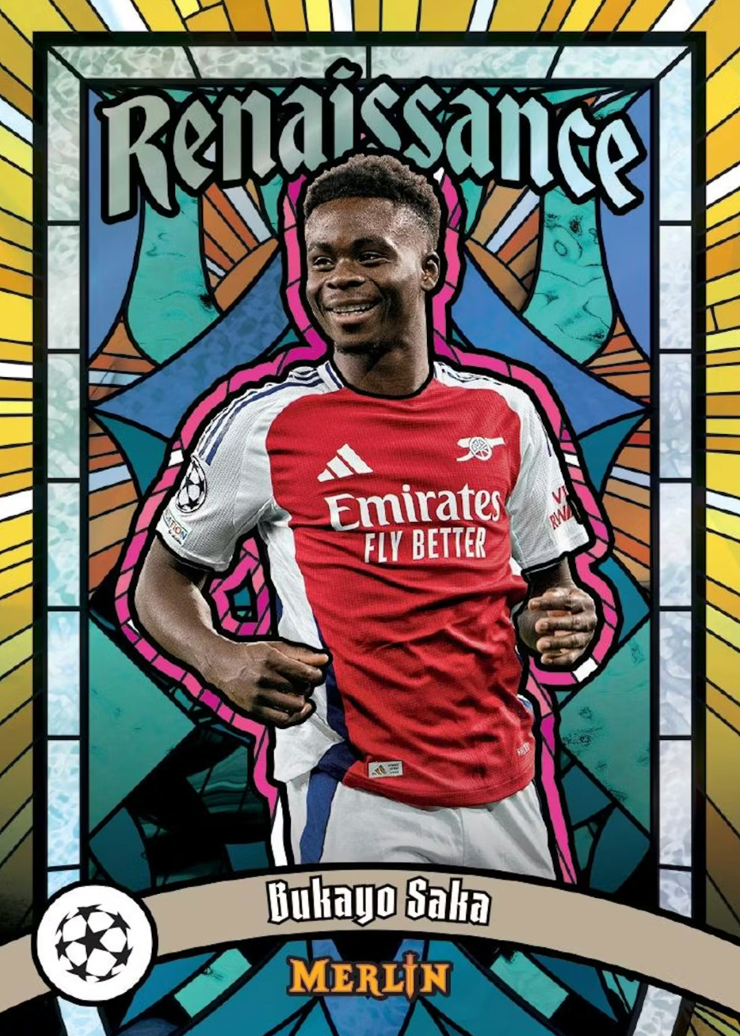 2024/25 Topps Chrome Merlin UEFA Club Competitions Soccer Hobby Box