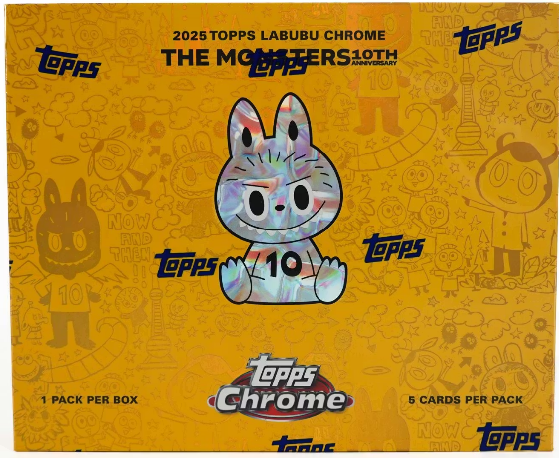 2025 Topps Labubu Chrome Box