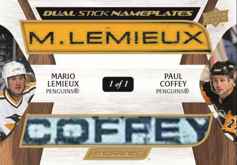 2024/25 Upper Deck Engrained Icons Hockey Hobby Box