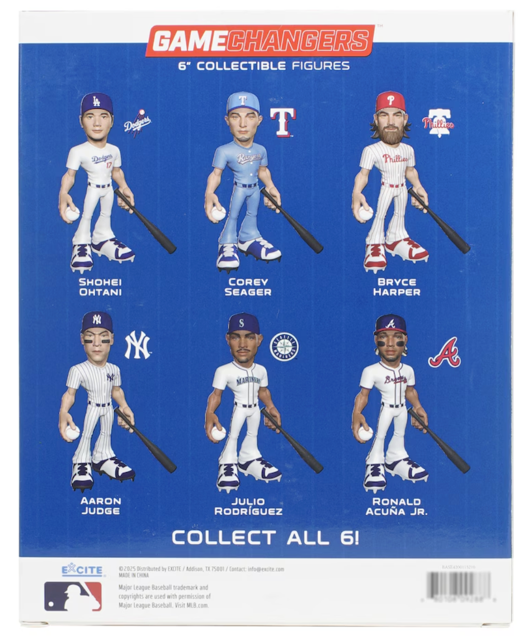 Bryce Harper Philadelphia Phillies Series 1 GameChangers 6" Vinyl Figurine