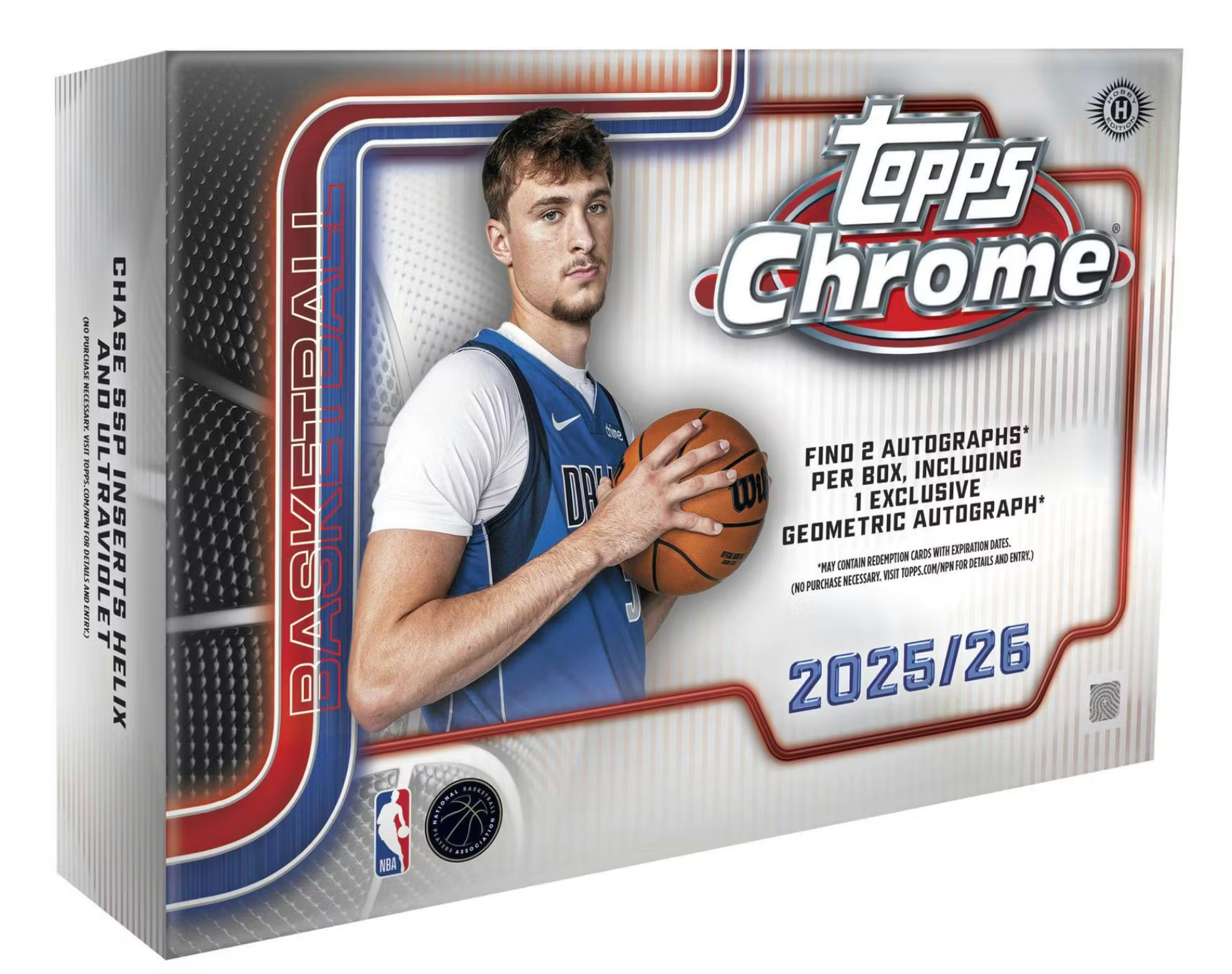 2025/26 Topps Chrome Basketball Breaker Delight Box