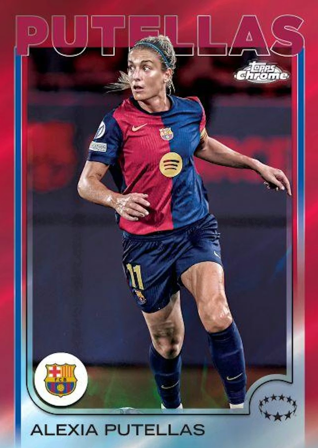 2024/25 Topps Chrome UEFA Women's C.L. Soccer Hobby Box