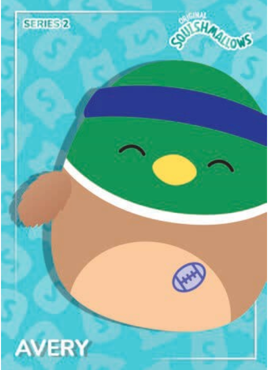 2025 Panini Squishmallows Hobby Mega Box (Blue Mosaic parallels)