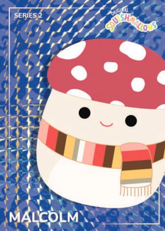 2025 Panini Squishmallows Hobby Mega Box (Blue Mosaic parallels)