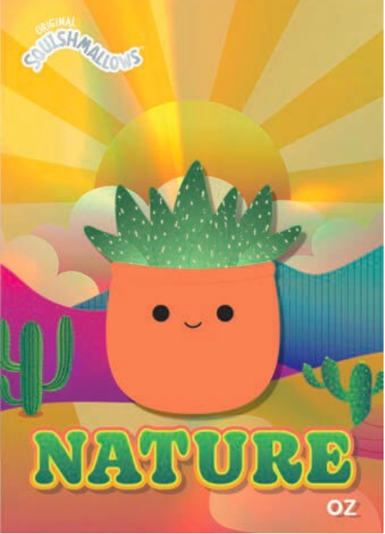 2025 Panini Squishmallows Hobby Mega Box (Blue Mosaic parallels)