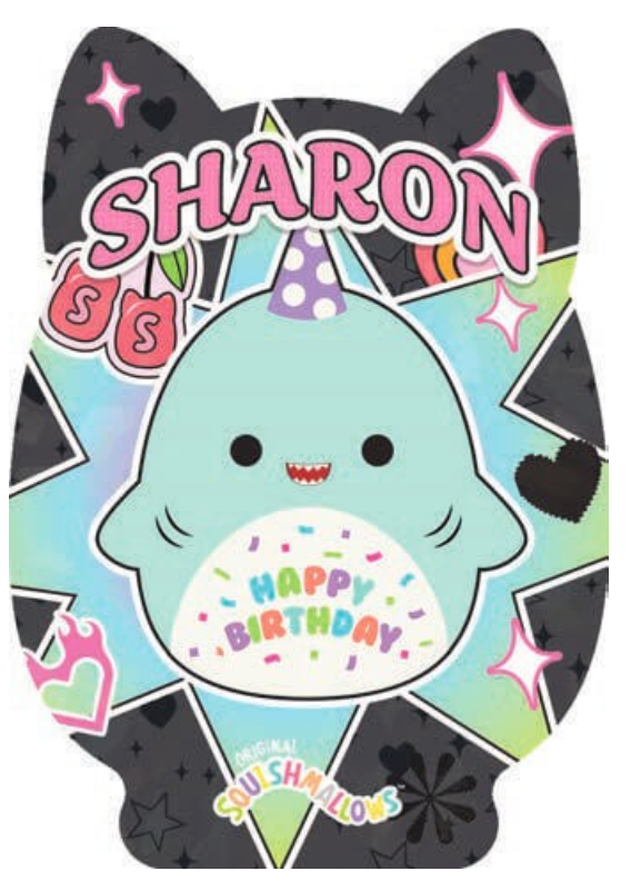 2025 Panini Squishmallows Hobby Mega Box (Blue Mosaic parallels)