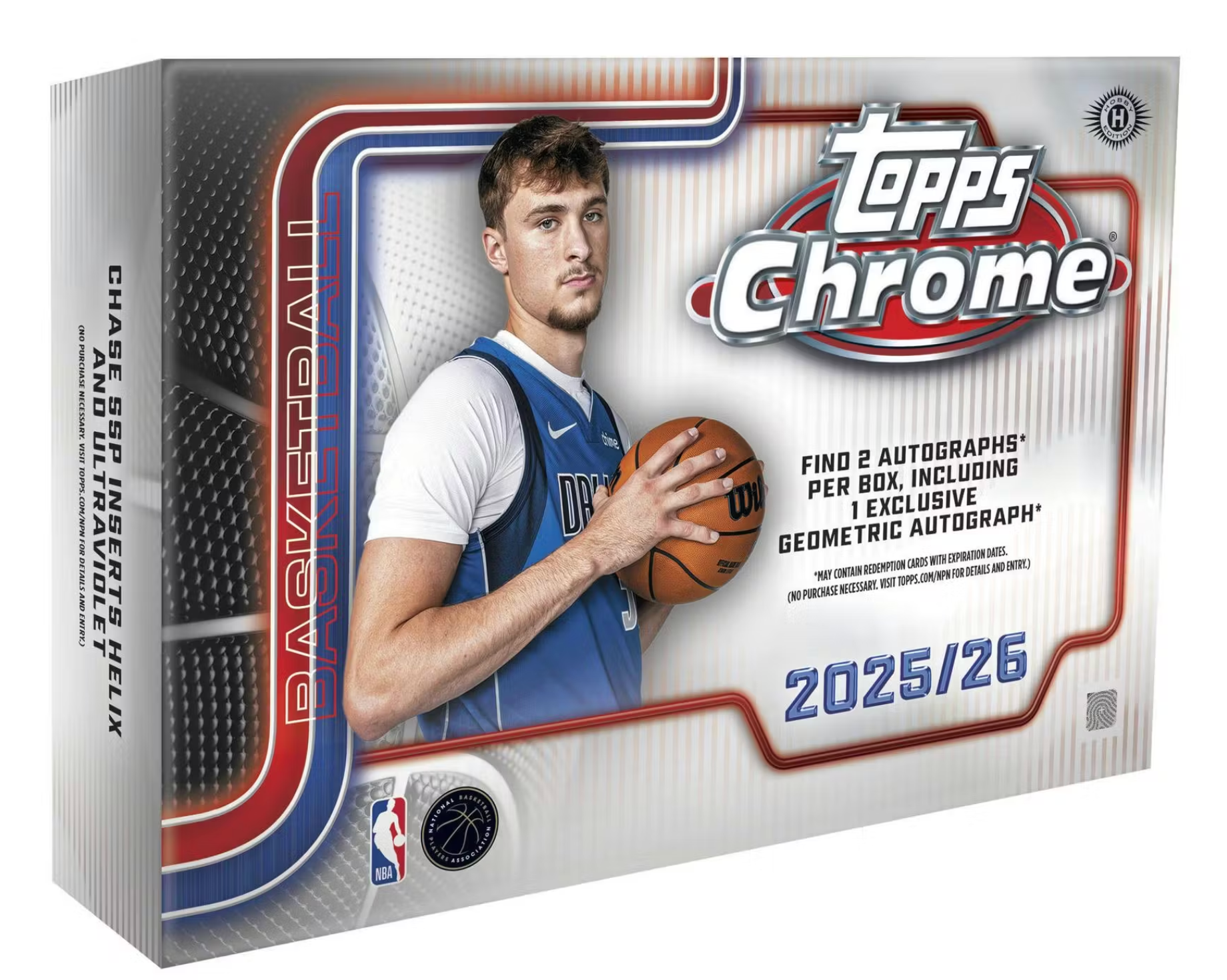 2025/26 Topps Chrome Basketball Breaker Delight 6-Box Factory Sealed Case