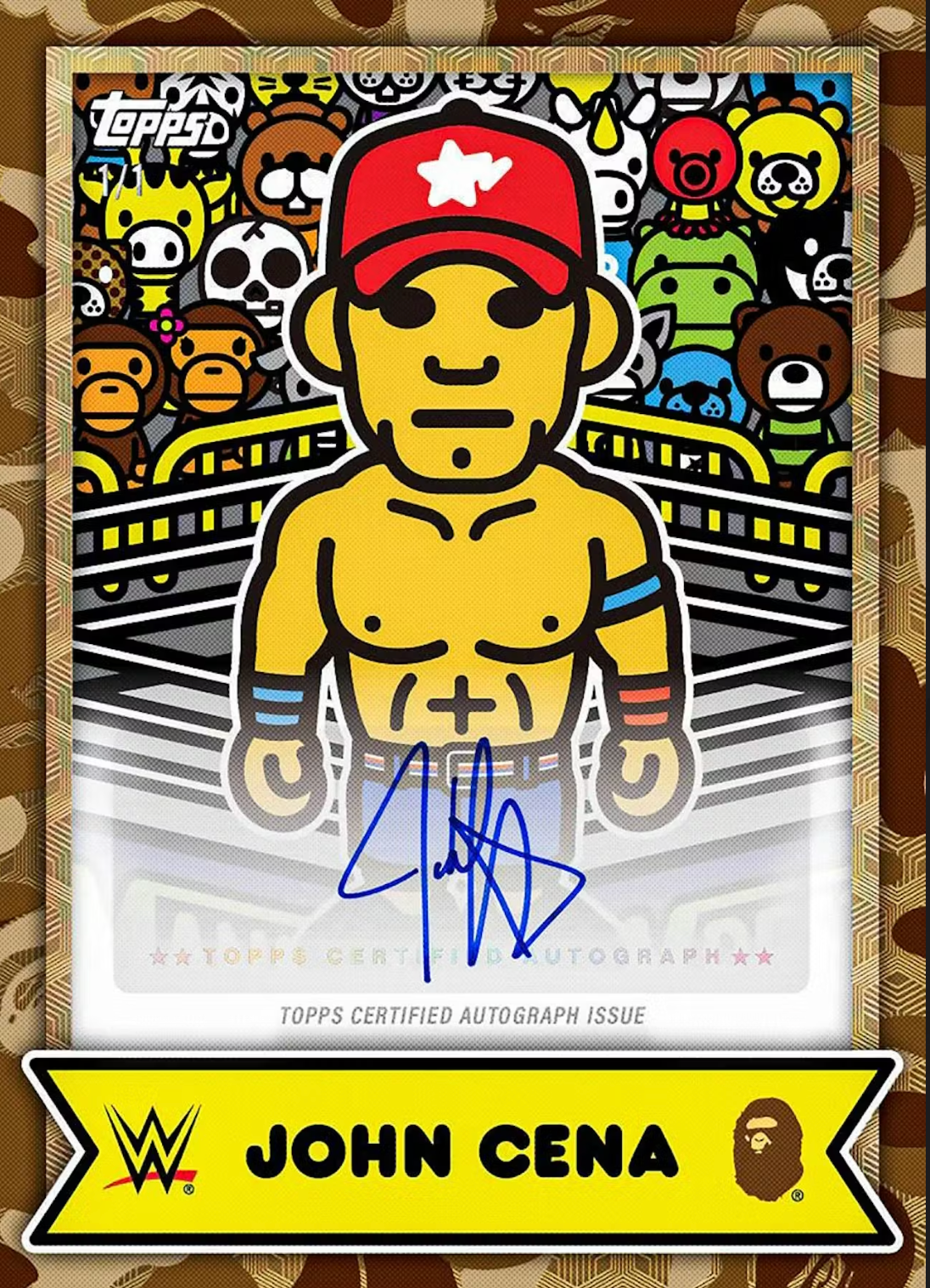 2025 Topps WWE x BAPE Wrestling Box